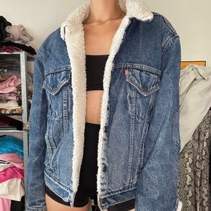 Levi’s Denim Bomber Jacket